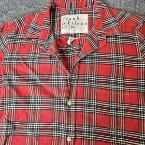 Frank & Eileen Red Plaid Button Down Shirt